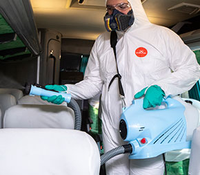 Disinfection of public and residential environments is essential to prevent the spread of the coronavirus